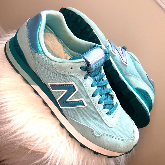 Iridescent Sea Green Sneakers Size 
